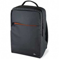 ZAINO PORTACOMP. TESSUTO NERO 30X42