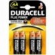 BATTERIE DURACELL AA MN1500 STILO 4PZ