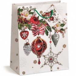 SHOPPER NATALE 17,8X23X9,8CM  -