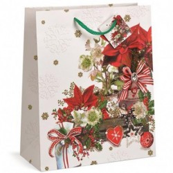 SHOPPER NATALE 26X32,5X12,7CM  -