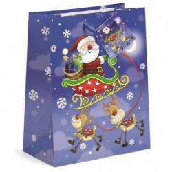 SHOPPER NATALE 17,8X23X9,8CM