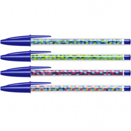 PENNA BIC CRISTAL COLLECTION BLU P/MEDIA