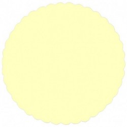 TULLE TONDO 50 PZ PANNA - TFT255044