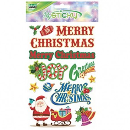 STICKER ADESIVO NATALE  - 80960