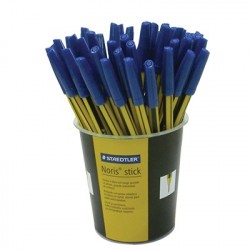 BARATTOLO 50 PENNE STAEDTLER NORIS STICK