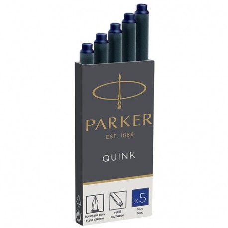 CARTUCCE PARKER QUINK 5PZ BLU - 1950384