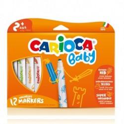 PENNARELLO CARIOCA BABY MARKER 2+ 12PZ