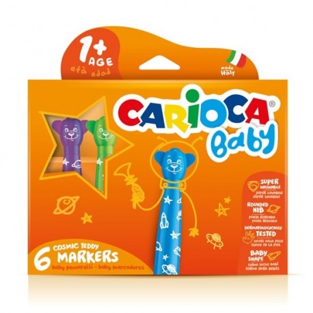 PENNARELLO CARIOCA TEDDY BEAR 1+ 6PZ