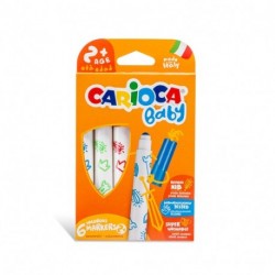 PENNARELLO CARIOCA BABY MARKER 2+ 6PZ