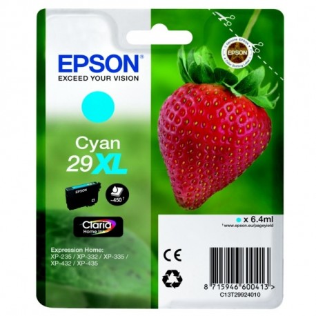 CARTUCCIA EPSON N.29XL CIANO