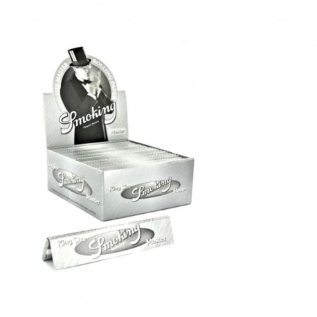 SMOKING CARTINA MASTER SILVER PZ.33X