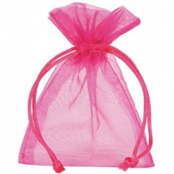 BUSTA ORGANZA 17X24 CM FUCSIA - 764-12