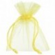 BUSTA ORGANZA 17X24 CM GIALLO - 764-09