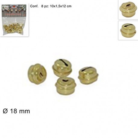 CAMPANELLINI 18 MM SET ORO LD-001G-18MM