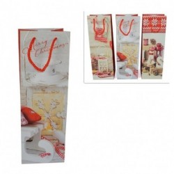 SHOPPER IN CARTA 36X12X10CM NATALIZIA