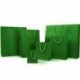 SHOPPER T/U 16X19+8CM VERDE BOSCO
