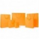 SHOPPER T/U 22X29+10CM ARANCIO MANICO
