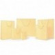 SHOPPER T/U 22X29+10CM CREMA M/CORDA