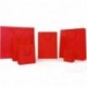 SHOPPER T/U 27X37+12CM ROSSO M/CORDA