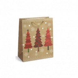 SHOPPER NATALE 17,8X23X9,8 CM.  - 61257