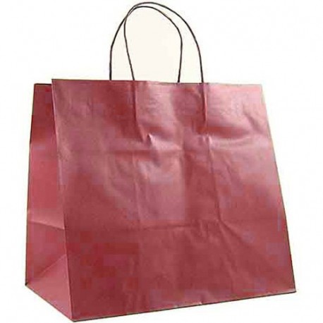 BORSA IN CARTA 35X25X30+5 LARGE BORDEAUX