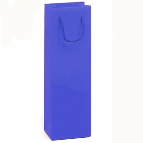 SHOPPER IN CARTA 12X9X39CM BLU