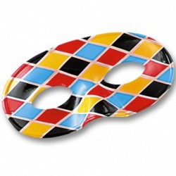 MASCHERA DOMINO ARLECCHINO IN PLASTICA