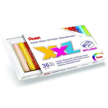 PASTELLI AD OLIO PENTEL XXL 36PZ