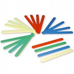 BASTONCINI PLASTICA CONF. 25PZ - 1717/25