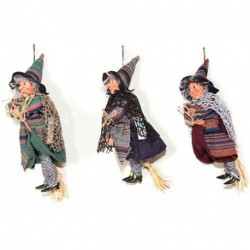 BEFANA C/SCOPA ASS. 7X15XH27CM - 68939