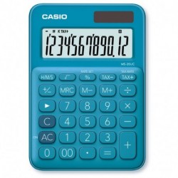 CALCOLATRICE CASIO 12 CIFRE BLU