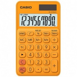 CALCOLATRICE CASIO 12 CIFRE ARANCIONE