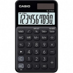 CALCOLATRICE CASIO 10 CIFRE NERO