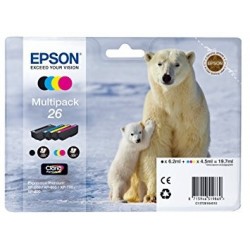 CARTUCCE 4 COLORI MULTIPACK 26