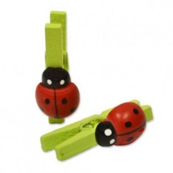 MOLLETTE COCCINELLE 3CM 12PZ - TG-0027