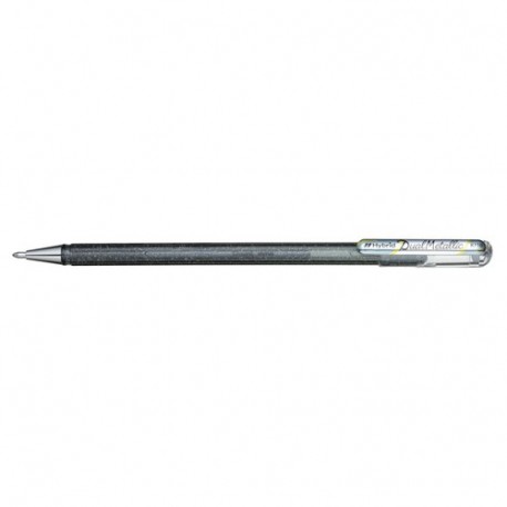 PENNA PENTEL HYBRID DUAL METALLIC ARGENT