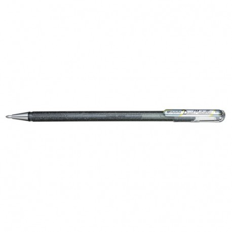 PENNA PENTEL HYBRID DUAL METALLIC ARGENT