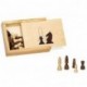 DAL NEGRO SET SCACCHI LEGNO MM 76