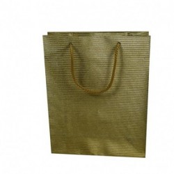 BORSA LUCIDA ORO 42X33X10