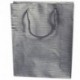SHOPPER IN CARTA 18X14X7CM SILVER