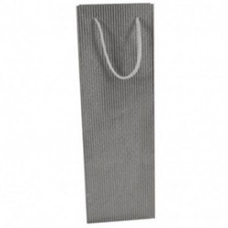 SHOPPER IN CARTA 36X12X10CM SILVER