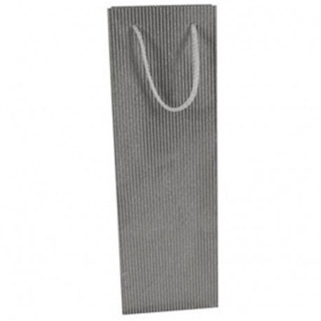 SHOPPER IN CARTA 36X12X10CM SILVER