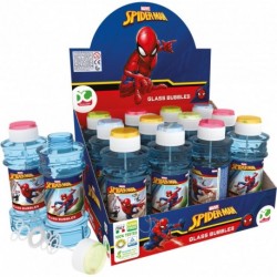 BOLLE DI SAPONE MAXI GLASS SPIDER MAN