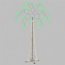 PALMA H200CM NEON  LED CLASSIC & VERDE