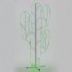 CACTUS H165CM NEON LED VERDE LUCE FISSA