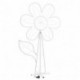 FIORE H185CM NEON LED CLASSIC & ROSA LUC