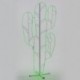 CACTUS H120CM NEON LED VERDE LUCE FISSA