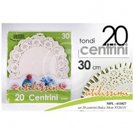 SET 20PZ CENTRINI D.30CM -