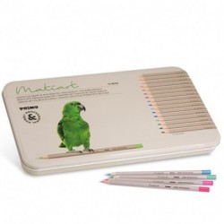 SCATOLA LATTA MATITE PRIMO 72PZ. MATIART