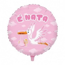 PALLONCINI 18" (CM.45) CICOGNA NUVOLA